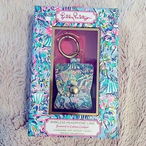 Wireless headphone Lilly Pulitzer case for AirPods 1 & 2, NWOT